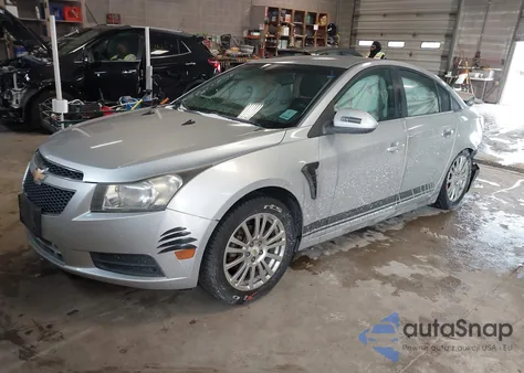 2011 Chevrolet Cruze Eco z USA, uszkodzony, nr VIN 1G1PK5S92B7242664